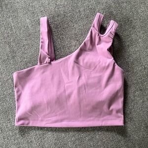 Pink workout top